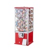 image:imageVEVOR Gumball Machine 21 inch Candy Vending Machine Dispenser 25Cent Vending Machines for Shopping Malls Supermarkets Amusement Parks Arcades Holds Up to 180 177 inch Spherical CandiesRed