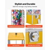 image:imageVEVOR Gumball Machine 21 inch Candy Vending Machine Dispenser 25Cent Vending Machines for Shopping Malls Supermarkets Amusement Parks Arcades Holds Up to 180 177 inch Spherical CandiesYellow