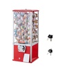 image:imageVEVOR Gumball Machine 21 inch Candy Vending Machine Dispenser 25Cent Vending Machines for Shopping Malls Supermarkets Amusement Parks Arcades Holds Up to 180 177 inch Spherical CandiesRed