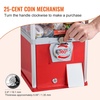 image:imageVEVOR Gumball Machine 21 inch Candy Vending Machine Dispenser 25Cent Vending Machines for Shopping Malls Supermarkets Amusement Parks Arcades Holds Up to 180 177 inch Spherical CandiesRed