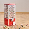 image:imageVEVOR Gumball Machine 21 inch Candy Vending Machine Dispenser 25Cent Vending Machines for Shopping Malls Supermarkets Amusement Parks Arcades Holds Up to 180 177 inch Spherical CandiesRed