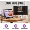 image:imageVEVOR Heat Press 12x10in Heat Press Machine Clamshell Sublimation Transfer Printer Fast Heatup Digital Precise Temperature Control Vinyl Heat Press for TShirts Bags Garments Mats Puzzles 650WPurple30oz