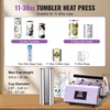 image:imageVEVOR Heat Press 12x10in Heat Press Machine Clamshell Sublimation Transfer Printer Fast Heatup Digital Precise Temperature Control Vinyl Heat Press for TShirts Bags Garments Mats Puzzles 650WPurple30oz