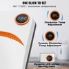 image:imageVEVOR Heat Press 12x10in Heat Press Machine Clamshell Sublimation Transfer Printer Fast Heatup Digital Precise Temperature Control Vinyl Heat Press for TShirts Bags Garments Mats Puzzles 650W9x9 Orange