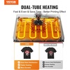 image:imageVEVOR Heat Press 12x10in Heat Press Machine Clamshell Sublimation Transfer Printer Fast Heatup Digital Precise Temperature Control Vinyl Heat Press for TShirts Bags Garments Mats Puzzles 650W12x10Green