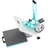 image:imageVEVOR Heat Press 15x15 High Pressure Heat Press Machine for T Shirts Slide Out Professional Heat Press for Sublimation Vinyl Heat Transfer Projects Heats Up Fast amp Evenly Green15x15Green