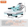 image:imageVEVOR Heat Press 15x15 High Pressure Heat Press Machine for T Shirts Slide Out Professional Heat Press for Sublimation Vinyl Heat Transfer Projects Heats Up Fast amp Evenly Green15x15Green