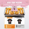 image:imageVEVOR Heat Press 15x15 High Pressure Heat Press Machine for T Shirts Slide Out Professional Heat Press for Sublimation Vinyl Heat Transfer Projects Heats Up Fast amp Evenly Green15x15Pink