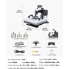 image:imageVEVOR Heat Press Machine 15 x 15 in 8in1 Multifunction 360 Swing Away Heat Up Fast and Even Digital Precise Control Sublimation Press Machine for TShirts Mugs Tumblers Caps PlatesHeat Press8 In 1