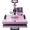 image:imageVEVOR Heat Press Machine 15x15 inch Heat Press Machine for TShirts 5 in 1 Heat Press with 30 OZ Tumbler Press Combo Tumbler Heat Press Machine Sublimation for Hat Cap Mug Plate Pink