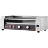 image:imageVEVOR Hot Dog Roller 30 Hot Dog 11 Rollers Stainless Steel Sausage Grill Cooker 1600W Commercial Hot Dog Machine with Dual Temp Control Cover Side Storage Box Removable Shelf amp Oil Drip Tray5 Rollers
