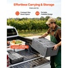 image:imageVEVOR Insulated Food Pan Carrier 95 Qt NonElectrical Food Warmer with Wheel amp 304 Stainless Steel Latch LLDPE Stackable Hot Box for Various Pan SizesNOT Included Fit Catering BBQ EventBlack40QT