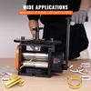 image:imageVEVOR Jewelry Press 75mm Width 3in1 Functionality Gear Ratio 12 Adjustable 00365mm Press Thickness Ideal for Crafting Metal Jewelry Sheets Squares Wires and SemicirclesBlack