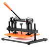 image:imageVEVOR Leather Cutting Machine 142 x 102 in Embossing Plate Manual Die Cutter 047 in Pressure Stroke Leather Embossing Machine Dual Guide Shafts Die Cut Machine for Various of Materials36x26 cm