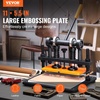 image:imageVEVOR Leather Cutting Machine 142 x 102 in Embossing Plate Manual Die Cutter 047 in Pressure Stroke Leather Embossing Machine Dual Guide Shafts Die Cut Machine for Various of Materials28x14 cm