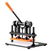 image:imageVEVOR Leather Cutting Machine 142 x 102 in Embossing Plate Manual Die Cutter 047 in Pressure Stroke Leather Embossing Machine Dual Guide Shafts Die Cut Machine for Various of Materials28x14 cm