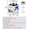 image:imageVEVOR Magnetic Tumbler 180mm Jewelry Polisher Tumbler2000 RPM KT185 Jewelry Polisher Finisher with Adjustable Direction and Time for Jewelry 185mm