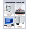 image:imageVEVOR Magnetic Tumbler 180mm Jewelry Polisher Tumbler2000 RPM KT185 Jewelry Polisher Finisher with Adjustable Direction and Time for Jewelry 185mm