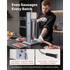 image:imageVEVOR Manual Sausage Stuffer 11 LBS  5 L Vertical Meat Stuffer Heavy Duty Sausage Casing Meat Stuffing Machine DualSpeed Stainless Steel Filler with 5 Filling Tubes for Commercial and Home Use11LB5L