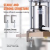 image:imageVEVOR Manual Sausage Stuffer 11 LBS  5 L Vertical Meat Stuffer Heavy Duty Sausage Casing Meat Stuffing Machine DualSpeed Stainless Steel Filler with 5 Filling Tubes for Commercial and Home Use2 L  5 LBS