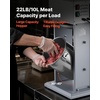 image:imageVEVOR Manual Sausage Stuffer 11 LBS  5 L Vertical Meat Stuffer Heavy Duty Sausage Casing Meat Stuffing Machine DualSpeed Stainless Steel Filler with 5 Filling Tubes for Commercial and Home Use10L22LBS