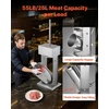 image:imageVEVOR Manual Sausage Stuffer 11 LBS  5 L Vertical Meat Stuffer Heavy Duty Sausage Casing Meat Stuffing Machine DualSpeed Stainless Steel Filler with 5 Filling Tubes for Commercial and Home Use55LB25L