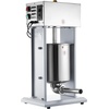 image:imageVEVOR Manual Sausage Stuffer 11 LBS  5 L Vertical Meat Stuffer Heavy Duty Sausage Casing Meat Stuffing Machine DualSpeed Stainless Steel Filler with 5 Filling Tubes for Commercial and Home Use10L22LBS