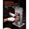 image:imageVEVOR Manual Sausage Stuffer 11 LBS  5 L Vertical Meat Stuffer Heavy Duty Sausage Casing Meat Stuffing Machine DualSpeed Stainless Steel Filler with 5 Filling Tubes for Commercial and Home Use7LBS3LNew