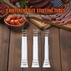 image:imageVEVOR Manual Sausage Stuffer 11 LBS  5 L Vertical Meat Stuffer Heavy Duty Sausage Casing Meat Stuffing Machine DualSpeed Stainless Steel Filler with 5 Filling Tubes for Commercial and Home Use2 L  5 LBS
