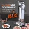 image:imageVEVOR Manual Sausage Stuffer 11 LBS  5 L Vertical Meat Stuffer Heavy Duty Sausage Casing Meat Stuffing Machine DualSpeed Stainless Steel Filler with 5 Filling Tubes for Commercial and Home Use7 L  15 LBS