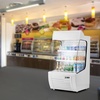 image:imageVEVOR Open Air Merchandiser 2Tier Shelving Commercial Refrigerator Grab and Go Display Cooler Refrigerator with Air Curtain LED Advertising Light Fits for Restaurants Stores Office 127cuft