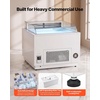 image:imageVEVOR Open Air Merchandiser 46 cu ft Shelving Commercial Refrigerator Grab and Go Fan Cooling Display Cooler with LED Lighting Night Curtain Horizontal for Restaurants Stores Office31 cuft