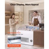 image:imageVEVOR Open Air Merchandiser 46 cu ft Shelving Commercial Refrigerator Grab and Go Fan Cooling Display Cooler with LED Lighting Night Curtain Horizontal for Restaurants Stores Office31 cuft