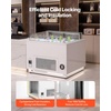 image:imageVEVOR Open Air Merchandiser 46 cu ft Shelving Commercial Refrigerator Grab and Go Fan Cooling Display Cooler with LED Lighting Night Curtain Horizontal for Restaurants Stores Office31 cuft