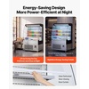 image:imageVEVOR Open Air Merchandiser 46 cu ft Shelving Commercial Refrigerator Grab and Go Fan Cooling Display Cooler with LED Lighting Night Curtain Horizontal for Restaurants Stores Office54 cuft
