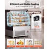image:imageVEVOR Open Air Merchandiser 46 cu ft Shelving Commercial Refrigerator Grab and Go Fan Cooling Display Cooler with LED Lighting Night Curtain Horizontal for Restaurants Stores Office75 cuft