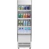 image:imageVEVOR Open Air Merchandiser 46 cu ft Shelving Commercial Refrigerator Grab and Go Fan Cooling Display Cooler with LED Lighting Night Curtain Horizontal for Restaurants Stores Office78 cuft