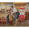 image:imageVEVOR Popcorn Machine 8oz Stainless Steel Kettle 800W Commercial Countertop Popcorn Maker 48 Cups per Batch Theater Style Popper with 2Button Control Glass Wall PC Door 1 Scoop 3 Spoons RedRed