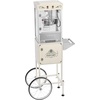 image:imageVEVOR Popcorn Machine 8oz Stainless Steel Kettle 800W Commercial Countertop Popcorn Maker 48 Cups per Batch Theater Style Popper with 2Button Control Glass Wall PC Door 1 Scoop 3 Spoons RedWhite with cart