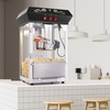 image:imageVEVOR Popcorn Maker 850W Popcorn Popper Machine 8 Oz Kettle Makes 48 Cups per Batch Countertop Popcorn Maker with Tempered Glass Includes 4 Scoops Movie Theater Style Black8OZ