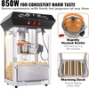 image:imageVEVOR Popcorn Maker 850W Popcorn Popper Machine 8 Oz Kettle Makes 48 Cups per Batch Countertop Popcorn Maker with Tempered Glass Includes 4 Scoops Movie Theater Style Black8OZ