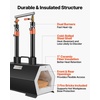 image:imageVEVOR Portable 2 Burner Propane Forge 2600F Metal and Knife Blacksmithing Forges Large Capacity Farrier Forging Tools and Equipment Complete Mini Forge KitBlack