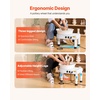 image:imageVEVOR Pottery Wheel for Adults 11in28cm Ceramic Wheel Forming Machine 06in Adjustable Lift Leg 350W Professional Pottery Kit with Foot Pedal Detachable Basin for Work Art Craft DIY WhiteWhite 11inch