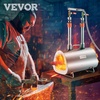 image:imageVEVOR Propane Forge Portable Single Burner 2600F Metal and Knife Forge Large Capacity Blacksmithing Farrier Forges Gas Forging Tools and Equipment Complete Mini Forge Kit2 burner
