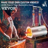 image:imageVEVOR Propane Forge Portable Single Burner 2600F Metal and Knife Forge Large Capacity Blacksmithing Farrier Forges Gas Forging Tools and Equipment Complete Mini Forge Kit2 burner