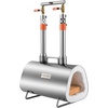 image:imageVEVOR Propane Forge Portable Single Burner 2600F Metal and Knife Forge Large Capacity Blacksmithing Farrier Forges Gas Forging Tools and Equipment Complete Mini Forge Kit2 burner