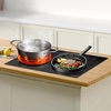 image:imageVEVOR SK92IHA36CK04 9200W Electric Countertop Burner Knob Control Stove Builtin Induction Cooktop with 12 Temperature Settings Glass Surface Auto ShutOff 36in 5 Burners220V Black24in 2 Burners110V