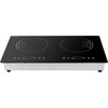 image:imageVEVOR SK92IHA36CK04 9200W Electric Countertop Burner Knob Control Stove Builtin Induction Cooktop with 12 Temperature Settings Glass Surface Auto ShutOff 36in 5 Burners220V Black24in 2 Burners110V