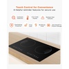 image:imageVEVOR SK92IHA36CK04 9200W Electric Countertop Burner Knob Control Stove Builtin Induction Cooktop with 12 Temperature Settings Glass Surface Auto ShutOff 36in 5 Burners220V Black24in 2 Burners110V