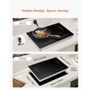 image:imageVEVOR SK92IHA36CK04 9200W Electric Countertop Burner Knob Control Stove Builtin Induction Cooktop with 12 Temperature Settings Glass Surface Auto ShutOff 36in 5 Burners220V Black24in 2 Burners110V